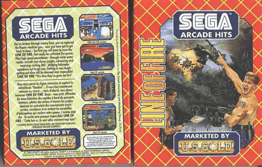 Line of Fire box art for ZX Spectrum